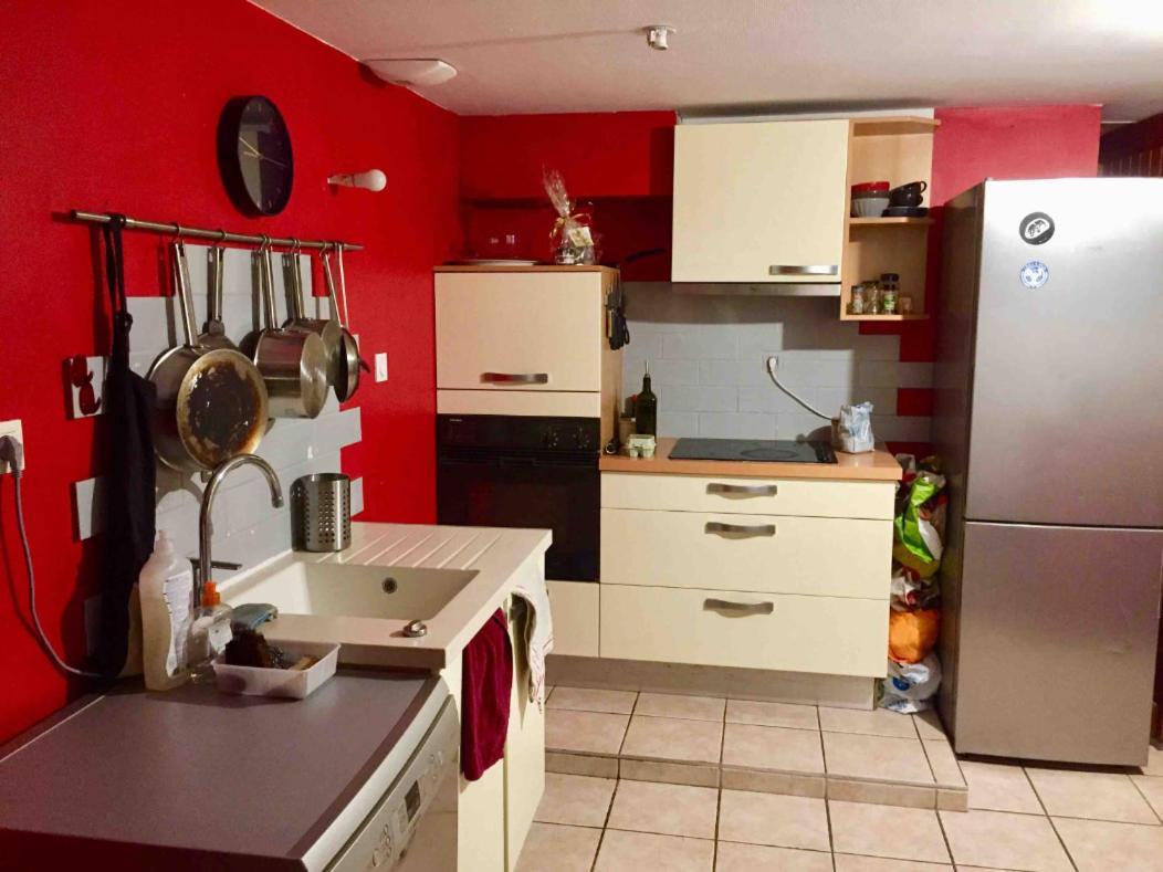 Loft In Rennes - Private Room ภายนอก รูปภาพ
